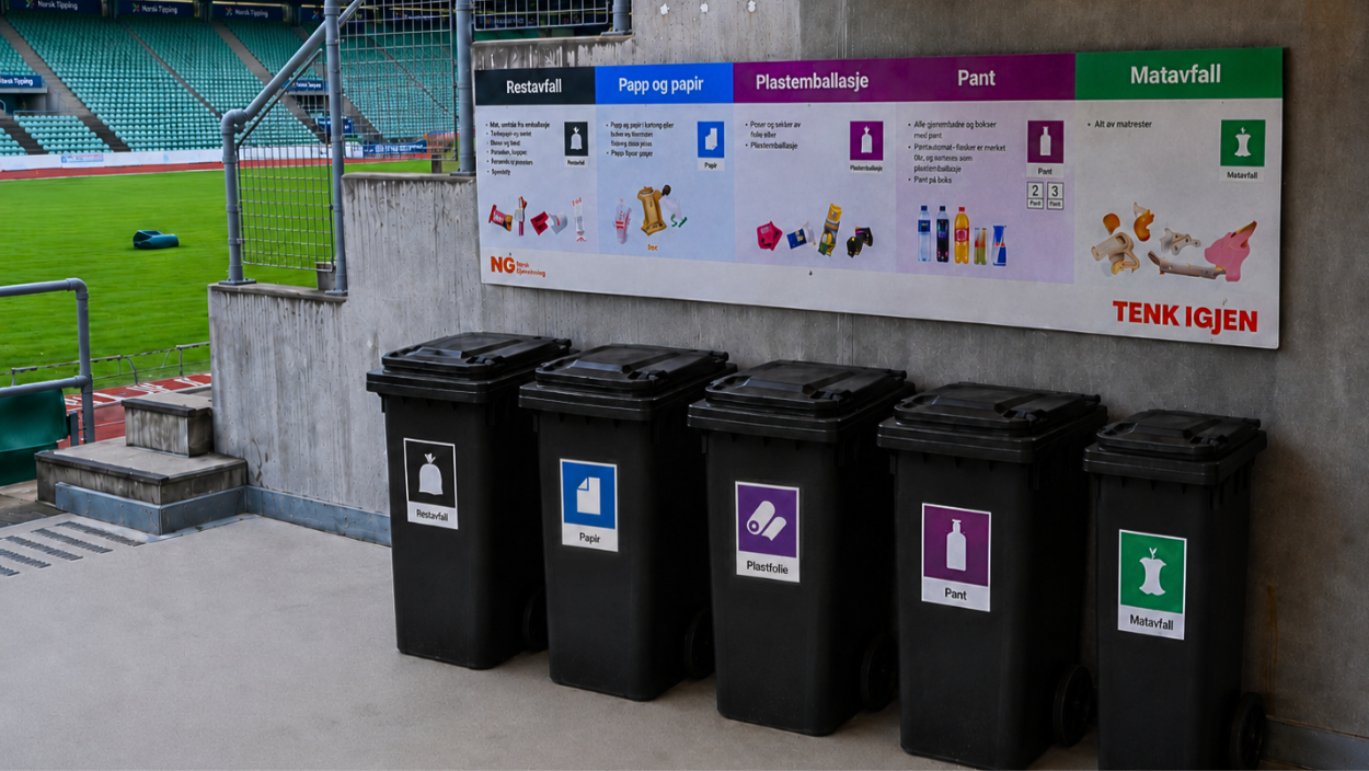 Bislett Games avfall